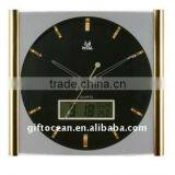 Analog & Digital Dual Function Wall Calendar Clock