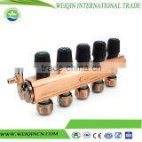 Floor Heating Manifold Under PN16 Pressure With Frame Manifold Gauge Set by Automatic or Manual Power 220v thumbnail-3