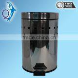 Powder Coated Waste Bin With Hole 3L