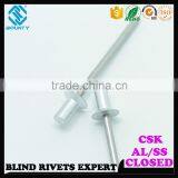 MANUFACTURER CSK HEAD AL/SS CLOSED END BLIND RIVETS thumbnail-3