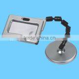 Magnifying Glass With Light Stand/folding Magnifier/flexible Handle Magnifier