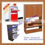 modern melamine shoe cabinet,shoe rack,shoe ark manufacture