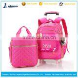 2016 Whosale New Design Kids Cute School Trolley Luggage Bags