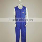 Men's Fire Retardant Sleeveless Safety Working Coverall With Multi-pockets thumbnail-1