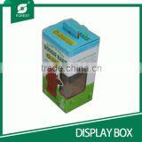 SMALL SIZE NEW STYLE CORRUGATED DISPLAY BOXES FOR PACKING DOODIE BAGS WITH PANTONE COLORS thumbnail-1
