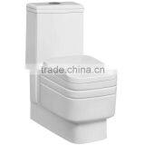 Sanitary Ware Siphonic One Piece Square Flush Portable Toilet 328 thumbnail-1