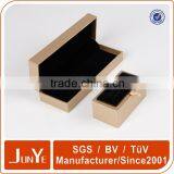 Gold and Black Cufflink Wine Paper Package Box With Handle thumbnail-5