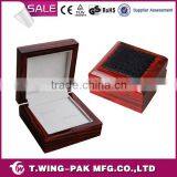 Classical Wood Lacquered Cufflink Box&Cuff Packaging Box