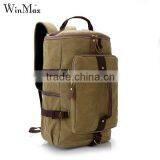 Large Capacity Daily Backpack for Men Travel Hiking Canvas Backpack Bag