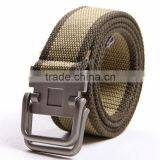 Male Thickening Canvas Casual Men's Woven Belt Buckle Bicyclic thumbnail-3