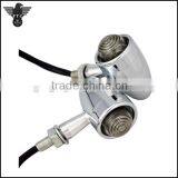 Led Indicator Lamp Bullet Chrome Motorcycle Turn Lights for Yamaha Custom thumbnail-2