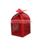 Guangzhou factory custom packaging paper box with butterfly