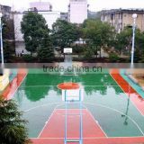 synthetic badminton court materials basketball court flooring/volleyball court with high quality