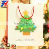 Popular Cheap Price Christmas Tree Paper Bag With Handle for Sale thumbnail-1