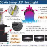 CE Certification 3000lumen h7 Car Led Headlight Faless Led Headligh for All Cars thumbnail-3