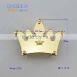 Fasional Zinc Alloy Crown Label New Style Metel Accessories for Bags