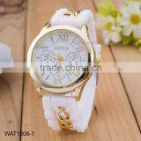 Custom Wrist Watch Silicone Rubber Wristband Watch thumbnail-2