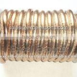 STITCHED NAPPA LEATHER CORDS GOLD