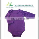 Solid color Long Sleeve Baby Clothes Romper