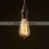 E27 Squirrel Cage Filament Light Bulb - DIY Set - Edison Bulbs - Industrial Pendant thumbnail-6