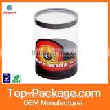 Custom Made Printing Clear Plastic Cylinder Packaging