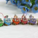 Baby Carriage Fashion Shape Cute Resin Spanish Christmas Crafts keychains