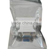 VGA Female to DVI Male Adapter White Color