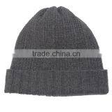 2016 Cashmere Rib Knitting Slouch Beanie Winter Hat Man thumbnail-5