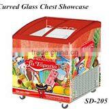 ELECTRIC Commercial Ice Cream Chest Display Freezer With Counter Swing Door thumbnail-5