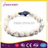 ODM OEM Available Blue Spot Unisex Bracelet Jewelry Men Beads thumbnail-3