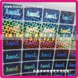 China supplier hologram laser adhesive label sticker with waterproof