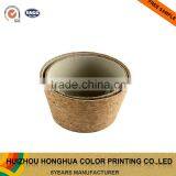 Custom Fancy Paper Round Makeup Kits Cardboard Non Woven Storage Box thumbnail-2