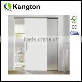 White Flat Solid Wood Doors thumbnail-1