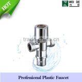 Best Price Plastic Chrome Surface Two Hole Water Angle Valve thumbnail-3