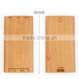 New Arrival Ocase 8000mAh Real Wood Power Bank