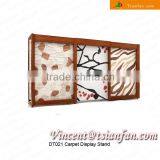 Push-pull Carpet Display Stand /Retro Push-pull Carpet Display Stand/ Push-pull Display Rack/carpet Display Stand/ Rug Dis-DT021