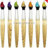 Yes Novelty Brush Pen Shape Plastic Ball Pen/fancy Pen