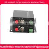 1Ch Video/1Return Data/1 Forward Audio to Fiber SM 20km Optical Video Multiplexer1CH to 64CH Cctv Fiber Video Converter Factory