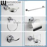 From India ZInc Alloy Chrome Finishing Wall-Mounted Bathroom Accessories Set thumbnail-1