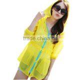 ladies girls sun-protective clothing skin windbreaker ultra- light outdoor jackets clothing