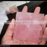 Beautiful natural rose quartz crystal pyramid for decoration