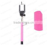 Extendable Mobile Phone Monopod Selfie Stick Wired Monopod Tube Plug For IPhone/Samsung thumbnail-2
