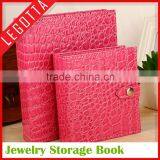 Wholesale Protable Creative Leather Fashionable Folding Earring Organizer thumbnail-5