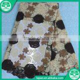 Eco-friendly 2016 Fashion Royal Blue Guipure Chemical Lace Fabric African Lace New Design thumbnail-2