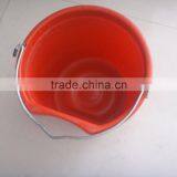 5 Gallon Plastic Buckets for Horse-red