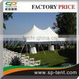 On Sale Heavy Duty Cheap Gala Pole Tent With Foldable Tables and Chairs for Outdoor Wedding Party Events 40 Feet x 100 Feet thumbnail-3