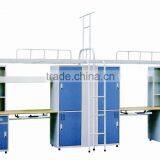 School Furniture Metal Bunk Bed With Study Table for Students thumbnail-6