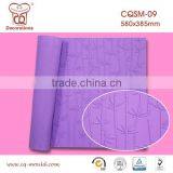 Bamboo Design Fondant Cake Imprint Silicone Mat for Cake Decorating