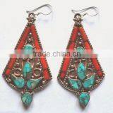 Pair of Ear Ring White Metal thumbnail-1