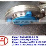 ASTM A182 SS310 3" WN RTJ FLANGE ASTM B16.5 thumbnail-1
